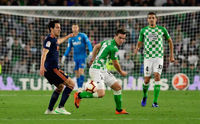 Lo Celso, en un Betis - Valencia (Foto: Kiko Hurtado)