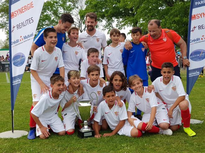 El Alevín C del Sevilla gana el Mini Mundial de Nantes.