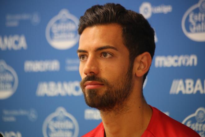 Pablo Mari, central del Deportivo (Foto: Iris Miquel).