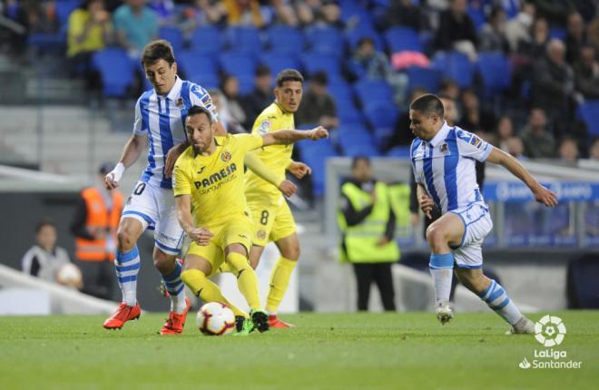 La Real no pudo pasar del empate a cero ante el Villarreal. (Foto: LaLiga)
