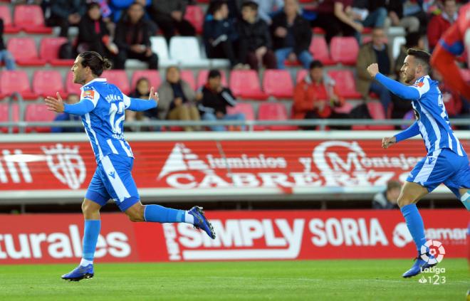 Somma celebra su gol ante el Numancia (Foto: LaLiga).