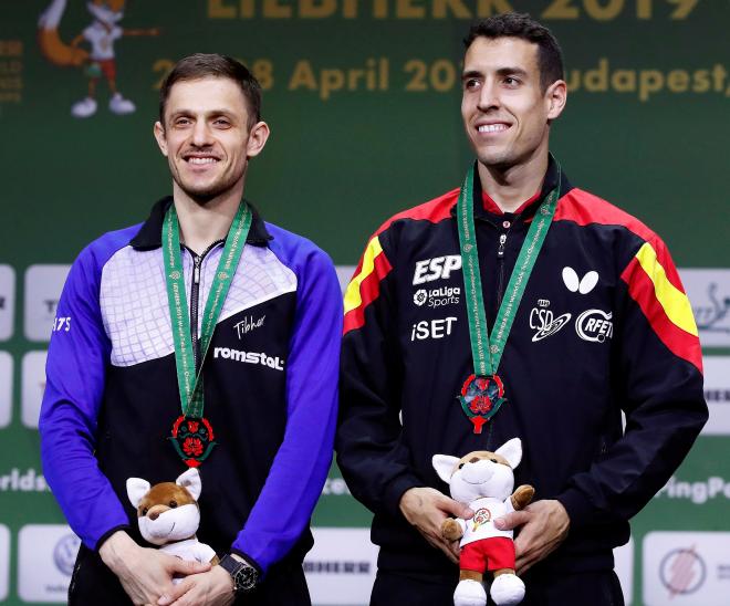 Álvaro Robles, subcampeón del mundo. (EFE)