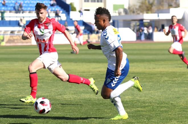 Paulo Vitor, durante el choque.