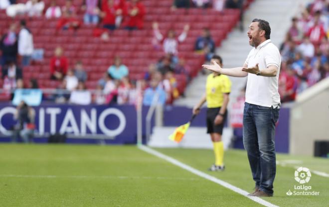 Sergio González, en el partido disputado en el Wanda Metropolitano (Foto: LaLIga).