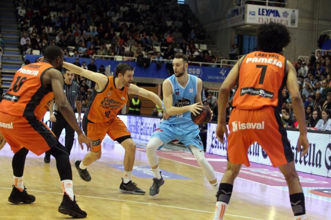 Valencia Basket contra Breogán. (Foto: M. A.Polo)