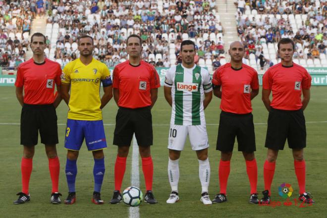 Gorostegui Fernández, en un Córdoba-Cádiz.