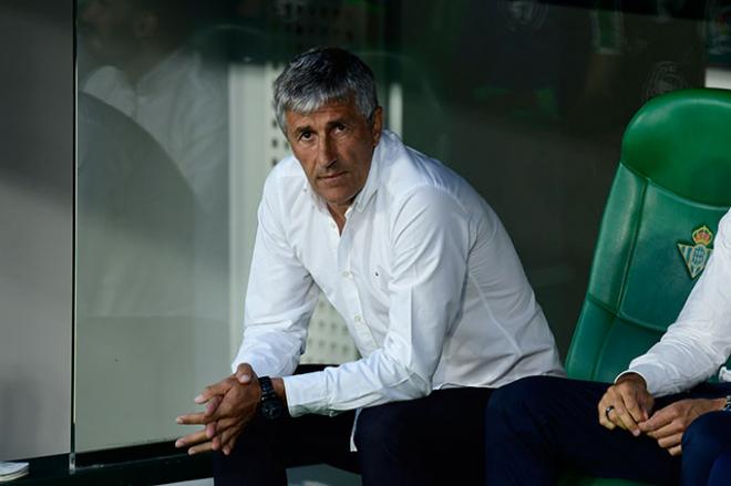 Quique Setién, entrenador del Betis (foto: Kiko Hurtado).