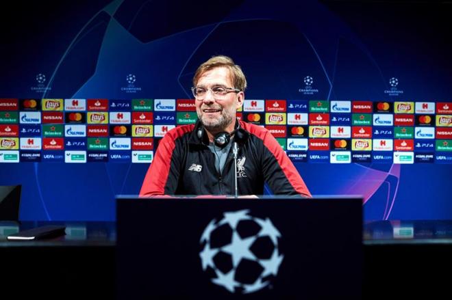 Klopp comparece ante los medios de comunicación antes del Barcelona-Liverpool.