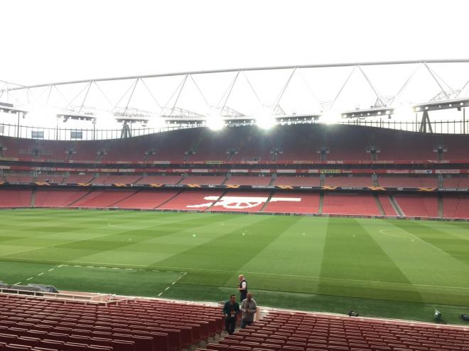 El Emirates Stadium, escenario del encuentro.