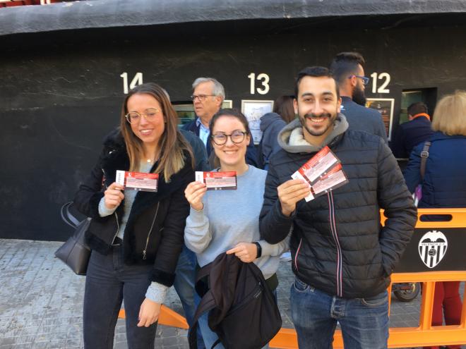 Colas en Mestalla