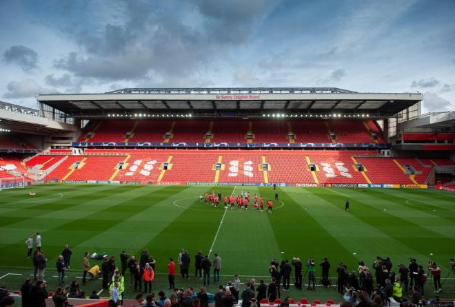 Anfield volverá a tener público. 