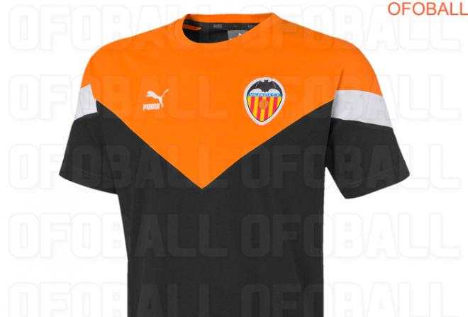 Camiseta del Valencia CF para 19-20 de Puma. (Foto: Ofoball)