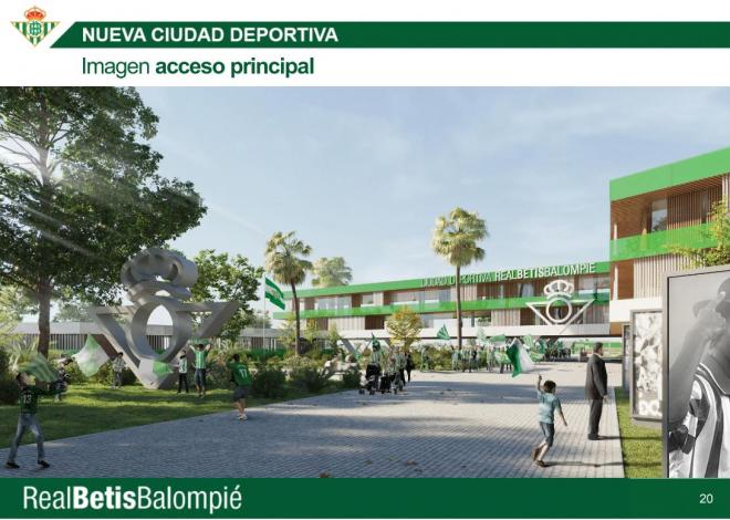 Boceto de la nueva Ciudad Deportiva del Betis (Foto: RBB).