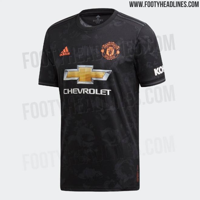 Tercera camiseta del Manchester United para la temporada 2019/20.