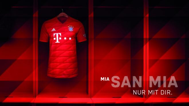 La nueva camiseta local del Bayern de Múnich para la 19/20.