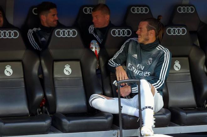 Bale, en el banquillo  (Foto: EFE).