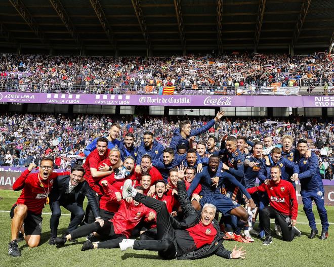 Celebración de la Champions (Foto: Valencia CF)