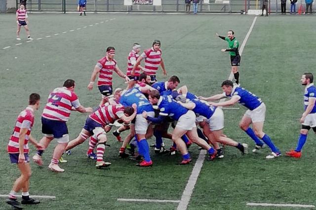 El Universitario Bilbao Rugby le ha cogido pronto el aire a su nueva categoría.
