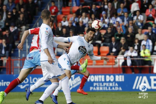 El Deportivo perdió en Lugo (1-0).