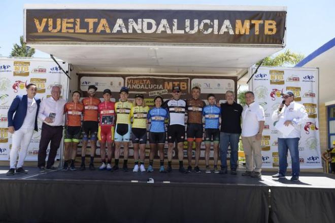 Los ganadores de la Vuelta a Andalucía de MTB.