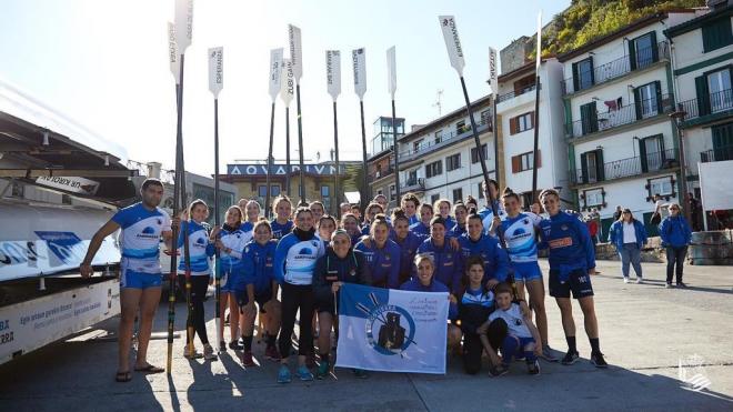 El equipo femenino vivió este martes una jornada diferente fuera de Zubieta. (Foto: Real Sociedad)