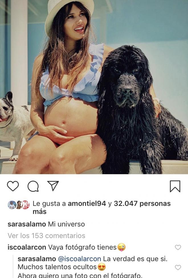 Isco Alarcón presume en el Instagram de su pareja, Sara Sálamo, de ser un gran fotógrafo.