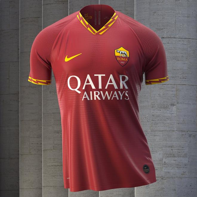 Primera camiseta de la Roma para 2019/2020.