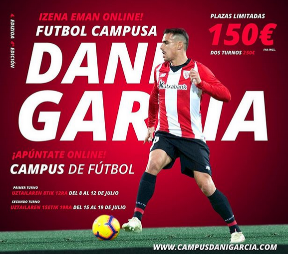 El Campus Dani García se celebrará del 8 al 19 de julio.