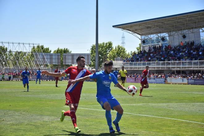 Lance del Fuenlabrada-Recreativo. (Tenor)