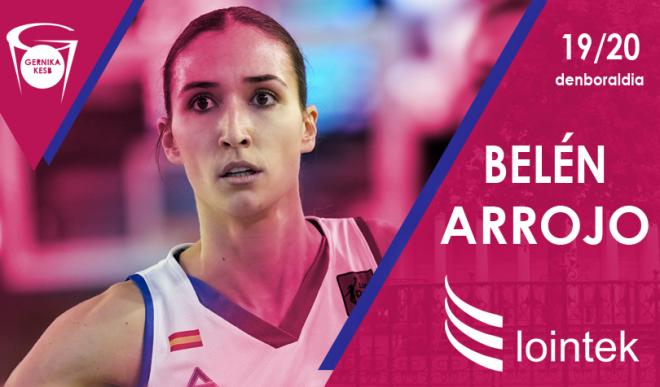 La alero Belén Arrojo se vestirá de granate teniendo a sus 24 años ya una importante carrera a sus espaldas.