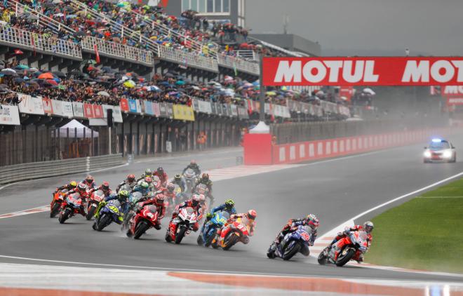 El Circuit Ricardo Tormo, en una imagen de archivo de una carrera de MotoGP.
