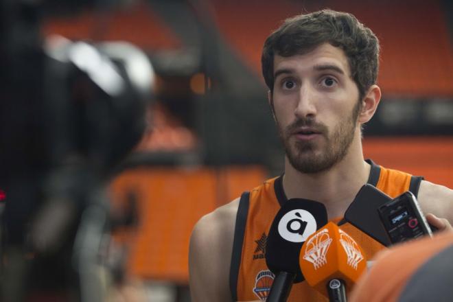 Guillem Vives, jugador del Valencia Basket
