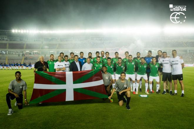 La Euskal Selekzioa anunció un amistoso ante Argentina el 13 de octubre (Foto: FVF-EFF).