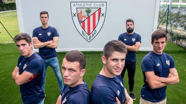 Larrazabal, Villalibre, Oleaga,Vivian, Sancet y Vicente harán la pretemporada con Garitano (Foto: Athletic Club).