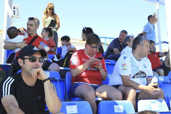 Seguidores del Dépor en Benidorm (Foto: RCD).