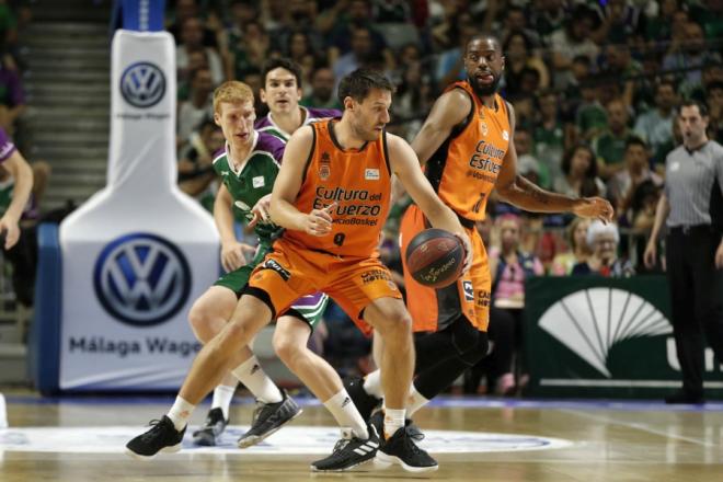 Valencia Basket contra Unicaja (Foto: ACB).