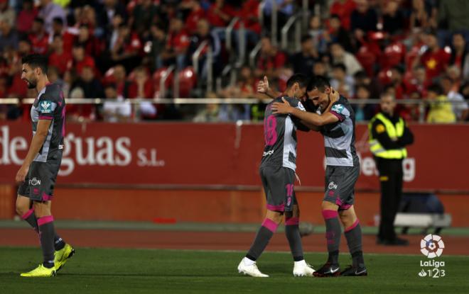 Fede San Emeterio, tras marcar el gol del empate en Mallorca (Foto: LaLiga).