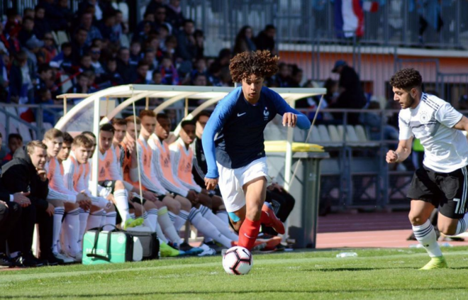 Koba Koindredi con Francia. (Foto: Instagram)