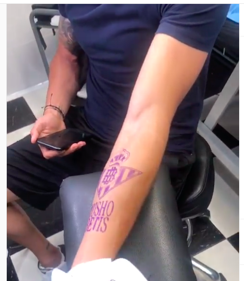 El nuevo 'tatuaje' de Marc Bartra.