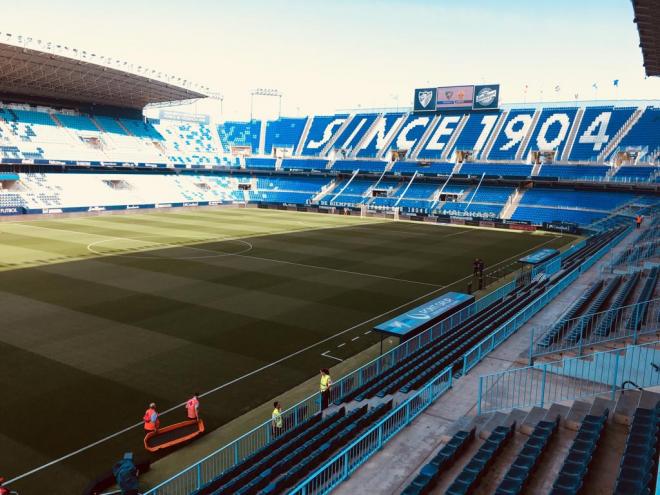 La Rosaleda.