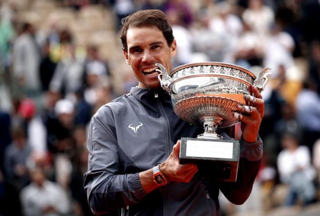 Rafael Nadal, campeón de Roland Garros por 12ª vez.