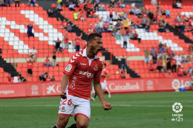 Luis Suárez celebra un gol (Foto: LaLiga).