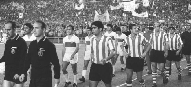 El Elche CF y el Athletic Club saltaban al Santiago Bernabéu el 15 de junio de 1969 (Foto: El Txistu).