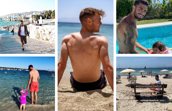 Los jugadores del Valencia CF disfrutan de sus vacaciones. (Foto: Instagram)