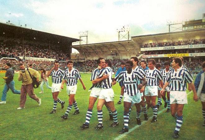 El 13 de junio de 1993 se disputó el último partido en Atotxa.