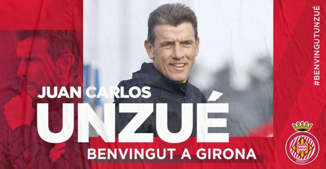 Unzué, nuevo entrenador del Girona (Foto: GT).