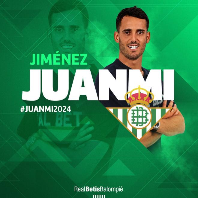 Juanmi, nuevo jugador del Betis.