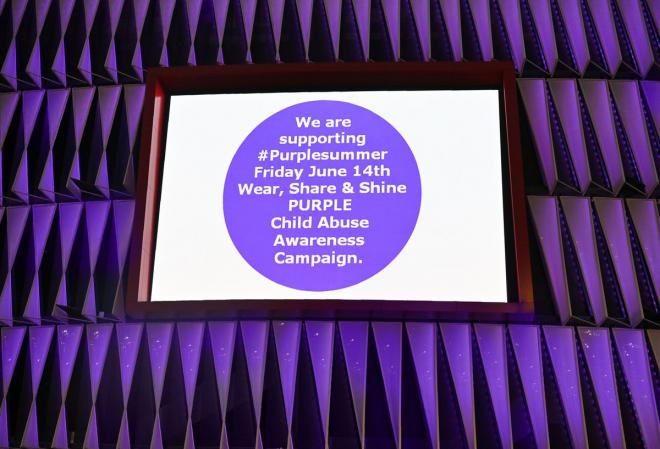 El Athletic se suma a la campaña #purplesummer (Foto. Athletic Club).
