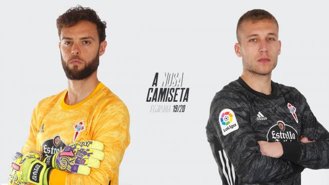Nuevas camisetas de portero del Celta para la temporada 2019/20 (Foto: RCCV).