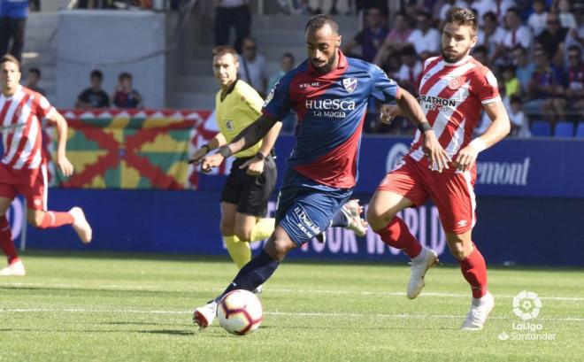 Akapo, en un partido ante el Girona (Foto: LaLiga).